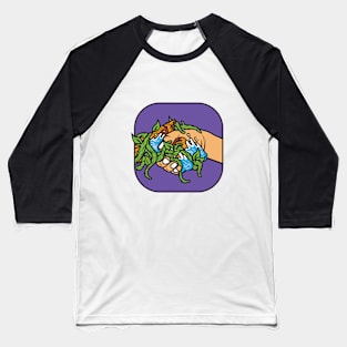 Nature and human friendship Baseball T-Shirt